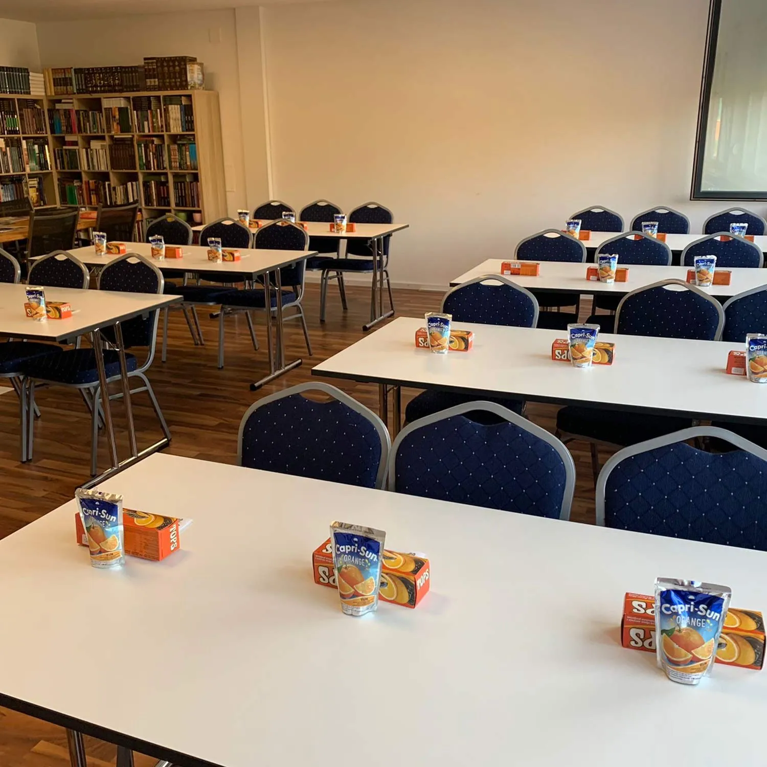 Schulzimmer am ersten Schultag